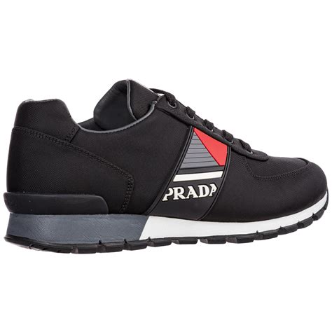 black prada sneakers men|discount Prada sneakers for men.